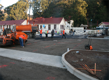 Pavement Project in parking lot